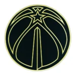 Washington Wizards Round Logo Black/Golden Patch