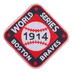 1914 World Series Boston Braves Embroidered Patch