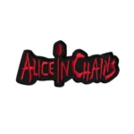 Alice In Chains Red Rock Band Logo Patch