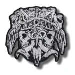 Alice In Chains Skull Crest Embroidered Patch