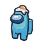 Among Us Cyan Crewmate Egg Patch