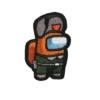 Among Us Orange Military Patch
