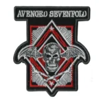Avenged Sevenfold Deathbat Diamond Crest Patch