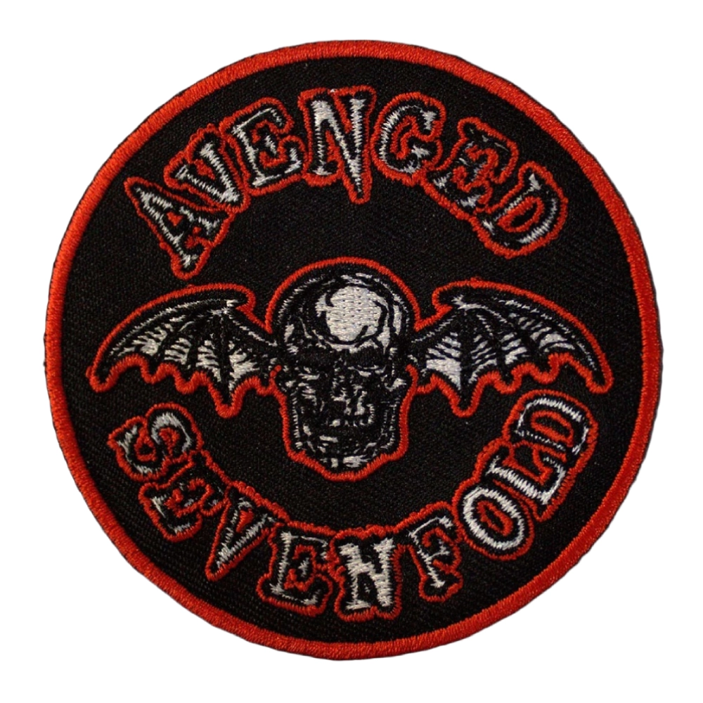 Avenged Sevenfold Red Deathbat Patch