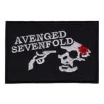 Avenged Sevenfold Headshot Skull Patch
