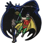 Batman and Robin Action Superhero Patch