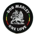 Bob Marley Lion of Judah One Love Patch