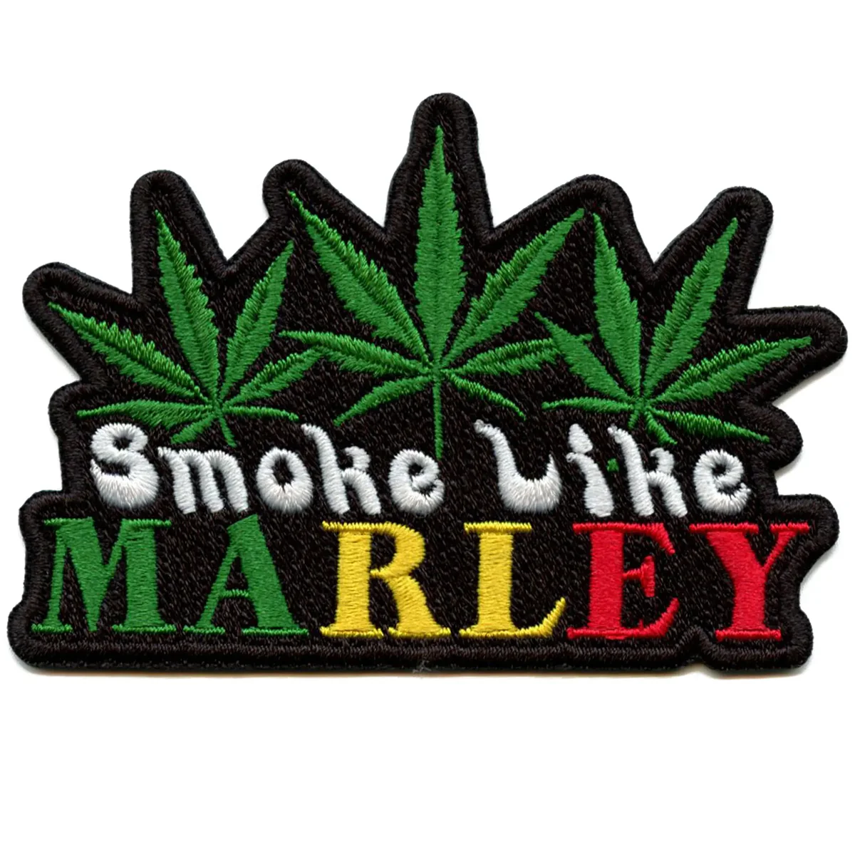 Bob Marley Smoke Like Marley Patch