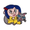 Coraline and Charlie Embroidered Patch