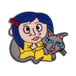 Coraline and Charlie Embroidered Patch