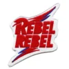 David Bowie Rebel Rebel Patch