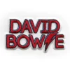 David Bowie Red Script Logo Patch