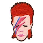 David Bowie Aladdin Sane Logo Patch