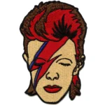 David Bowie Ziggy Stardust Portrait Patch