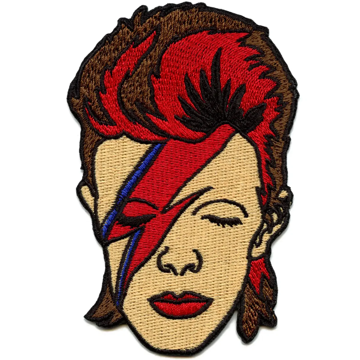 David Bowie Ziggy Stardust Portrait Patch