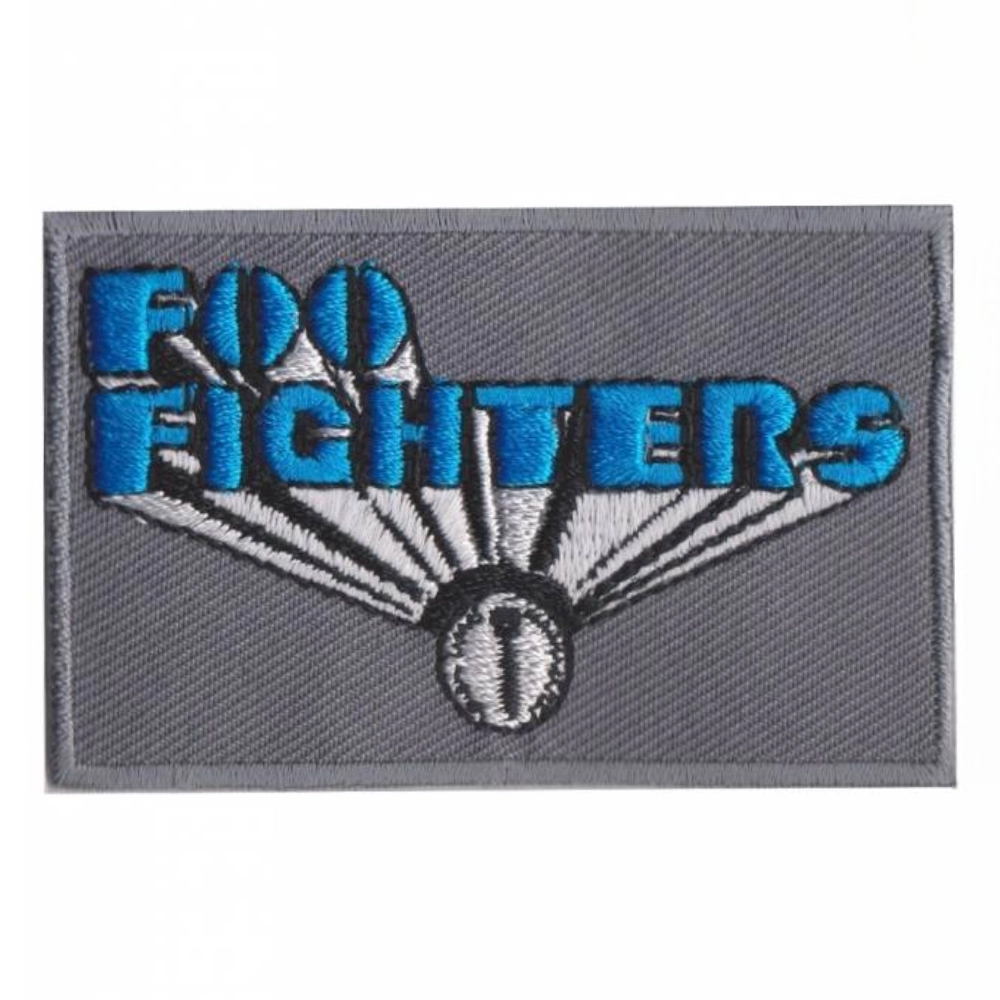 Foo Fighters Blue Logo Patch