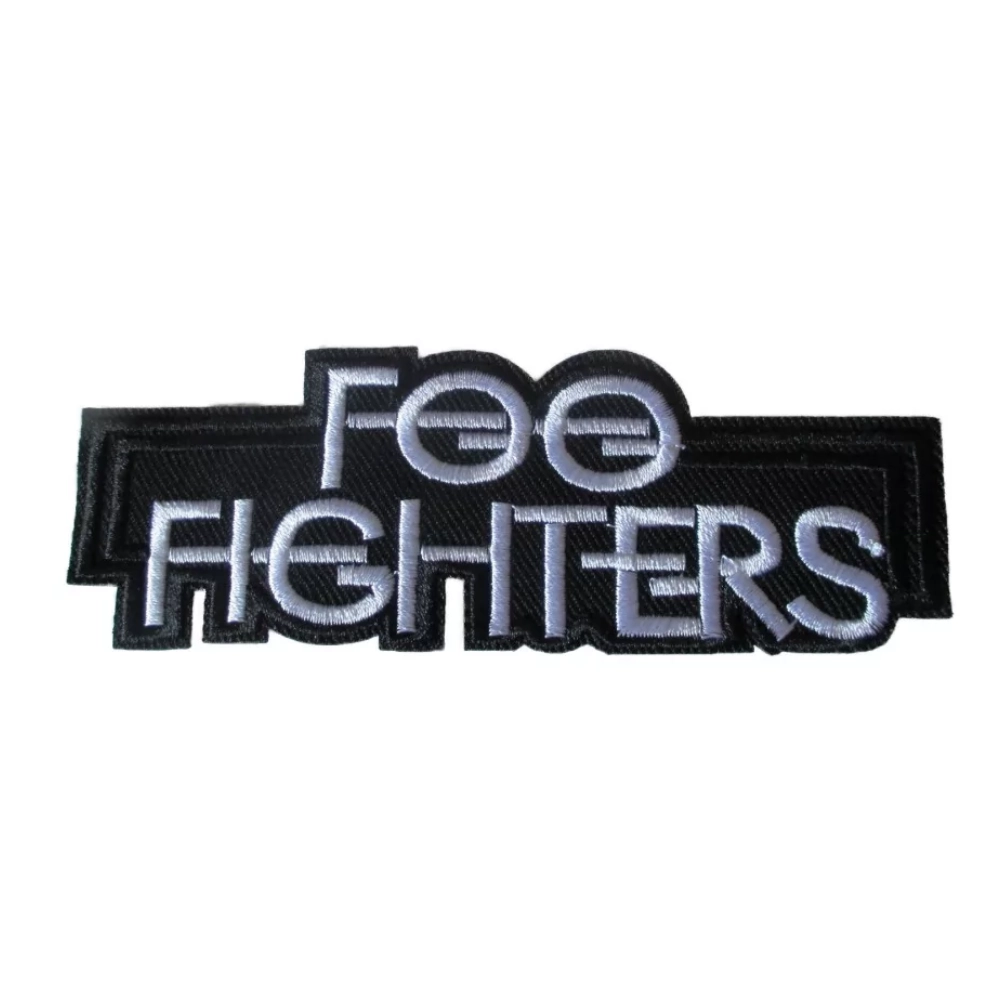 Foo Fighters White Logo Patch