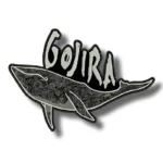 Gojira Flying Whale Logo Patch
