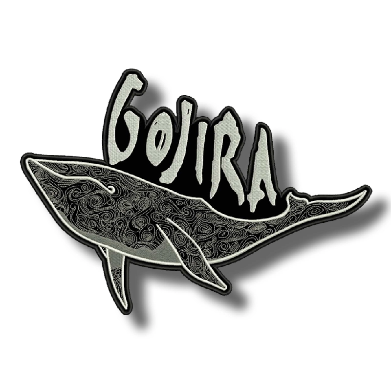 Gojira Flying Whale Logo Patch