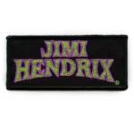 Jimi Hendrix Neon Logo Patch
