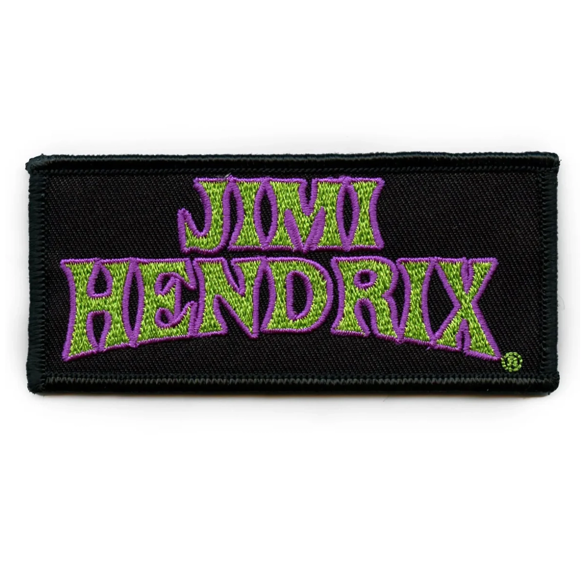 Jimi Hendrix Neon Logo Patch