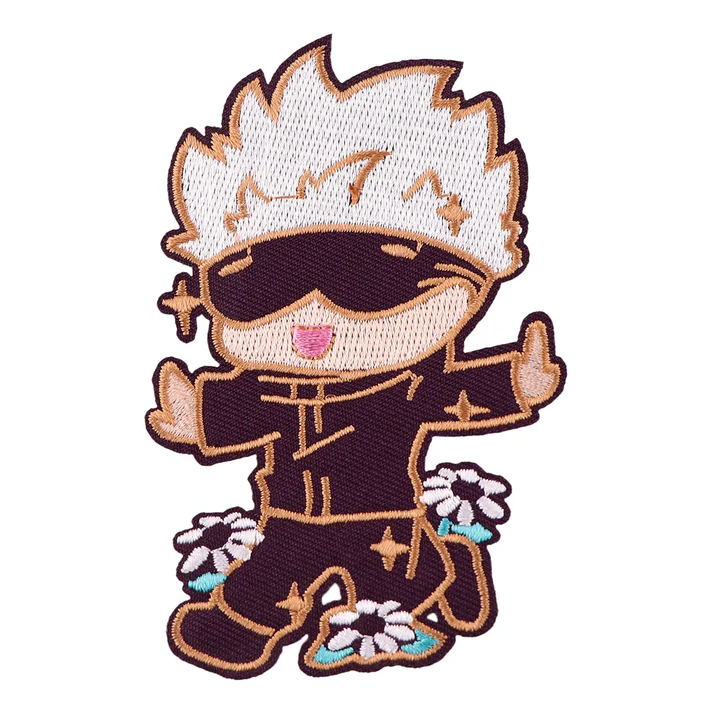 Jujutsu Kaisen Satoru Gojo Floral Dancing Patch