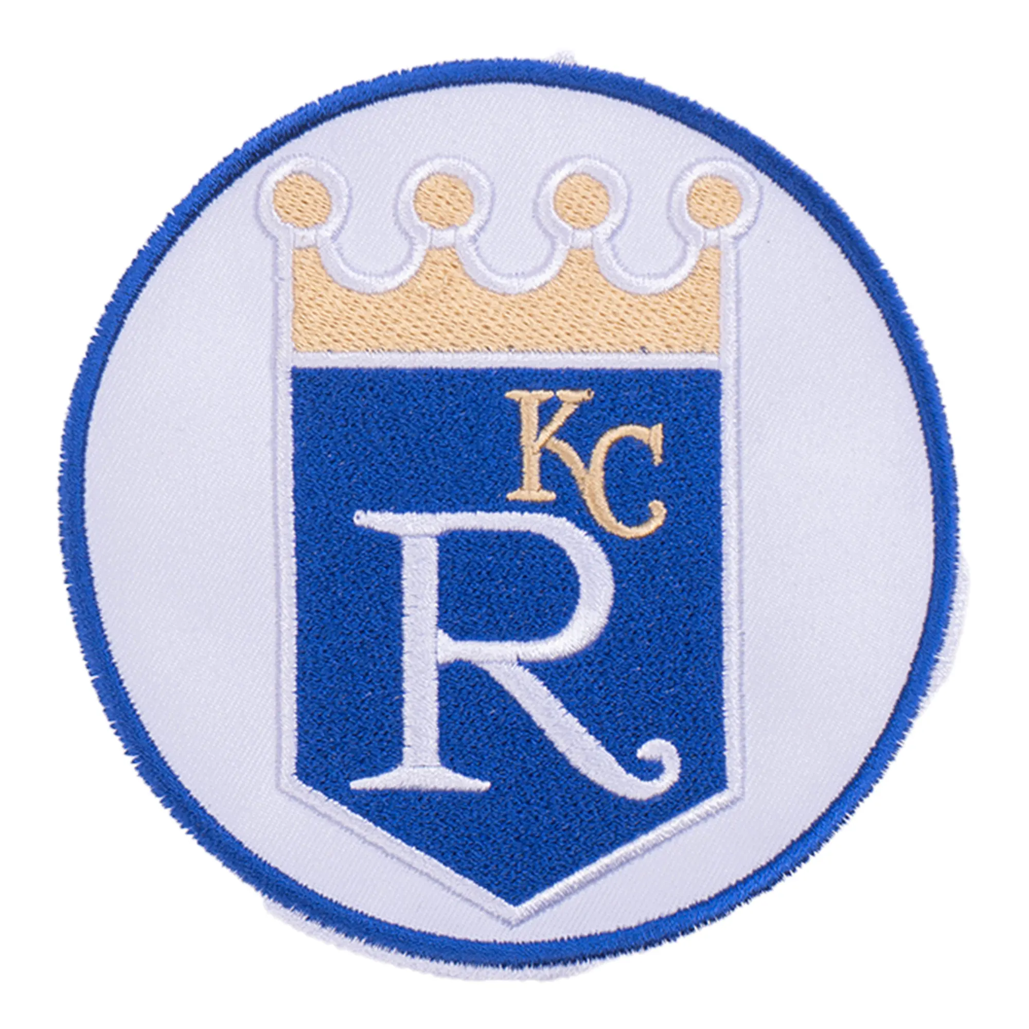 Kansas City Royals R KC Crown Logo Patch