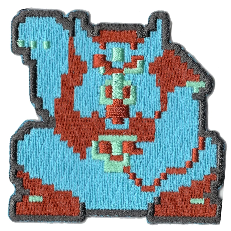 Legend of Zelda Ganon Embroidered Patch