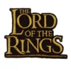 Lord of the Rings Script Logo Patch