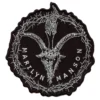 Marilyn Manson Baphomet head patch