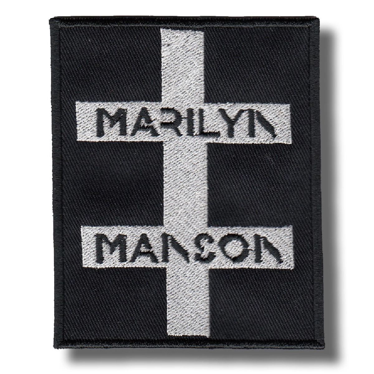 Marilyn Manson Double Cross Patch