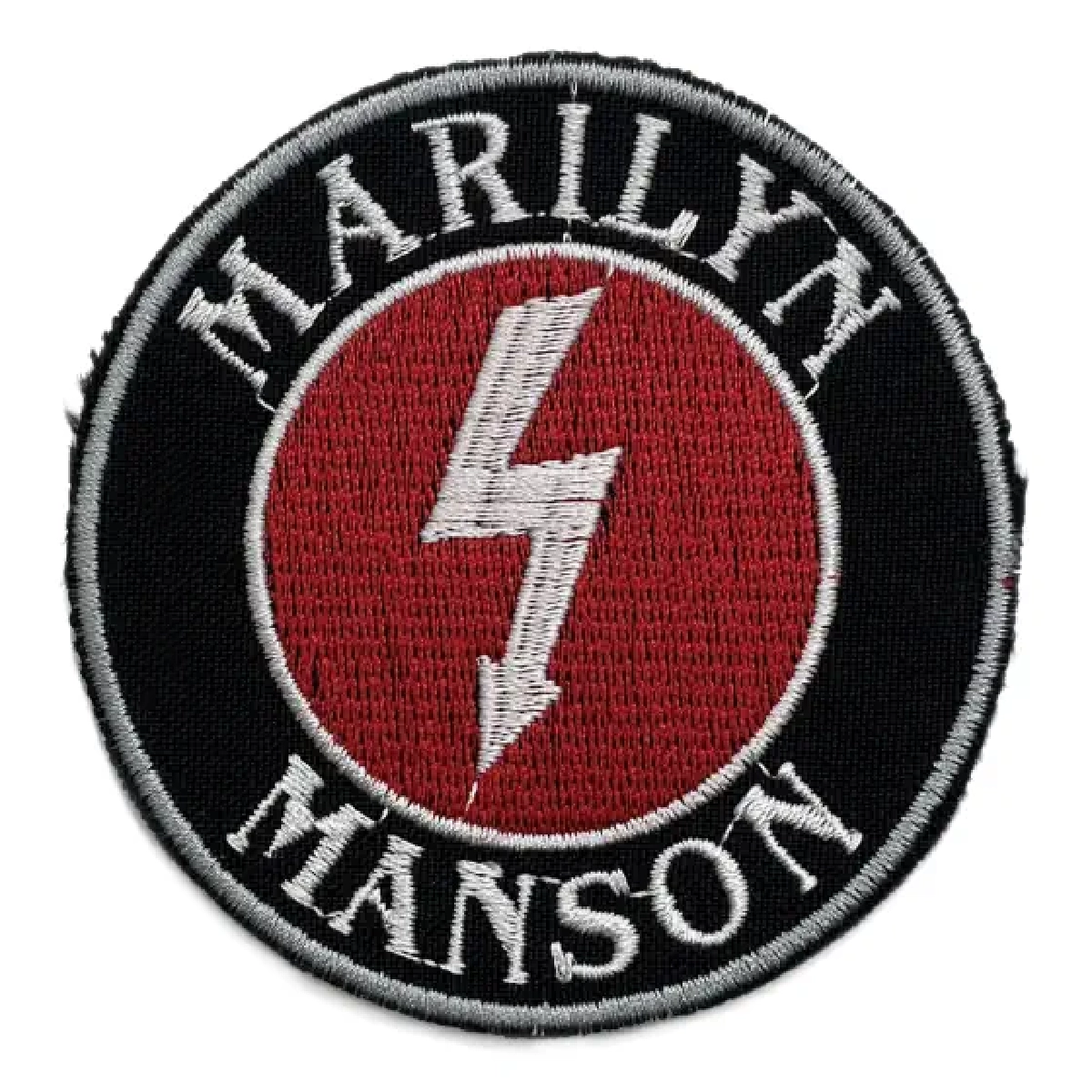Marilyn Manson Round Logo Patch