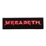 Megadeth Heavy Metal Band Logo Patch