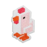Minecraft Chicken Embroidered Patch