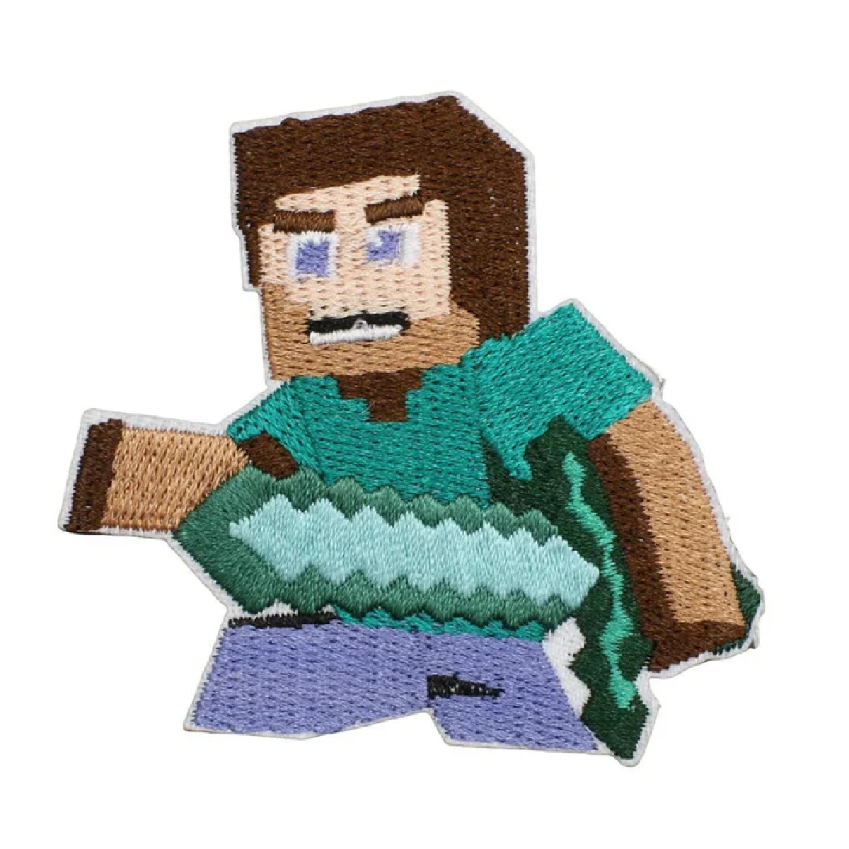 Minecraft Steve Diamond Sword patch