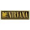 Nirvana Logo and Smiley Face Patch