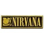 Nirvana Logo and Smiley Face Patch