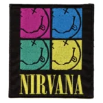 Nirvana Pop Art Smiley Patch