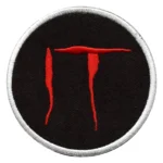 IT Movie Red Logo Round Patch