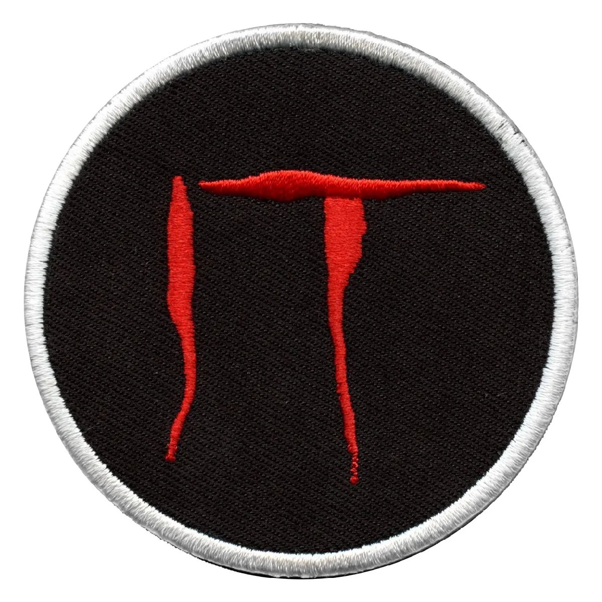 IT Movie Red Logo Round Patch