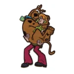 Scooby-Doo and Shaggy Scared Patch
