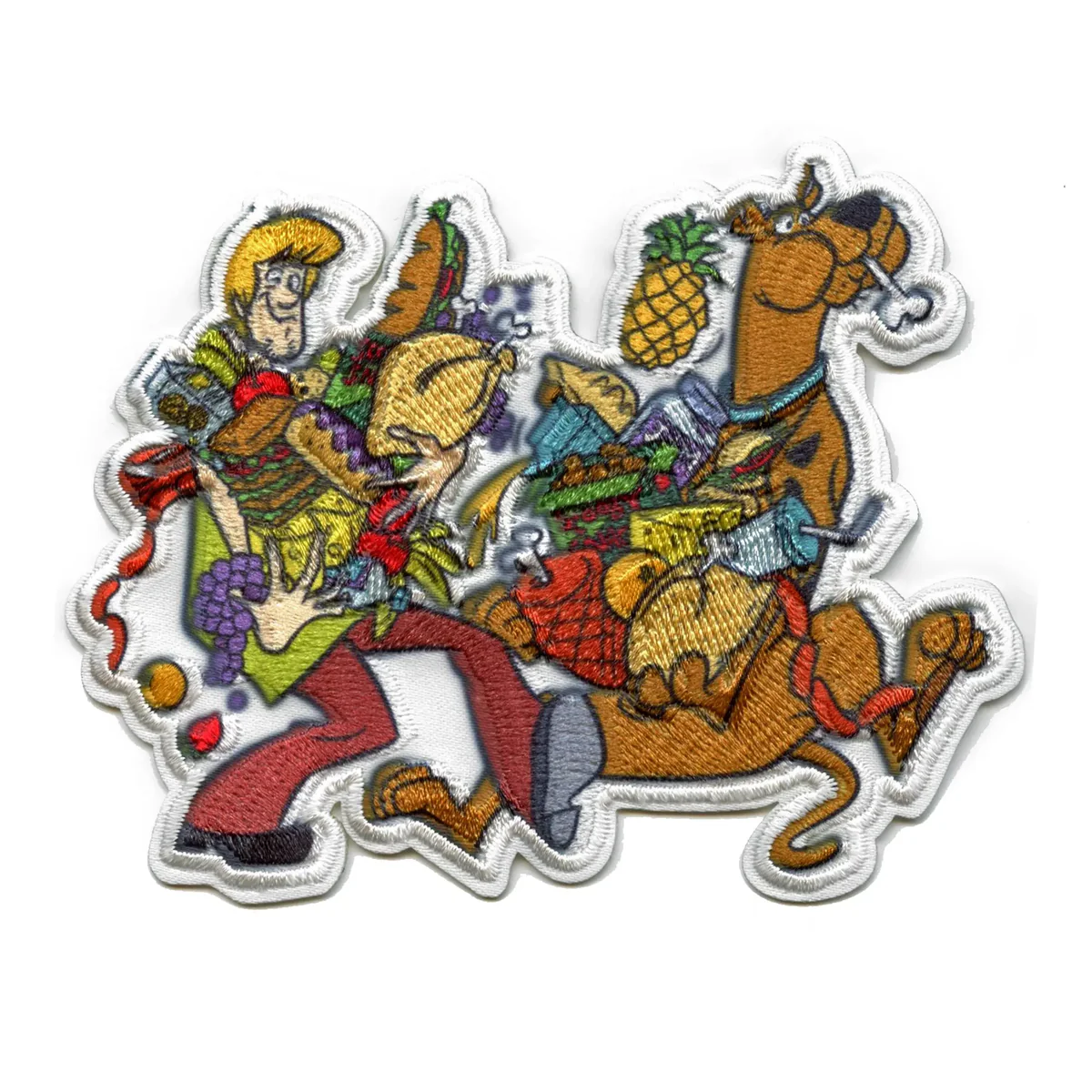 Scooby-Doo and Shaggy Feast patch
