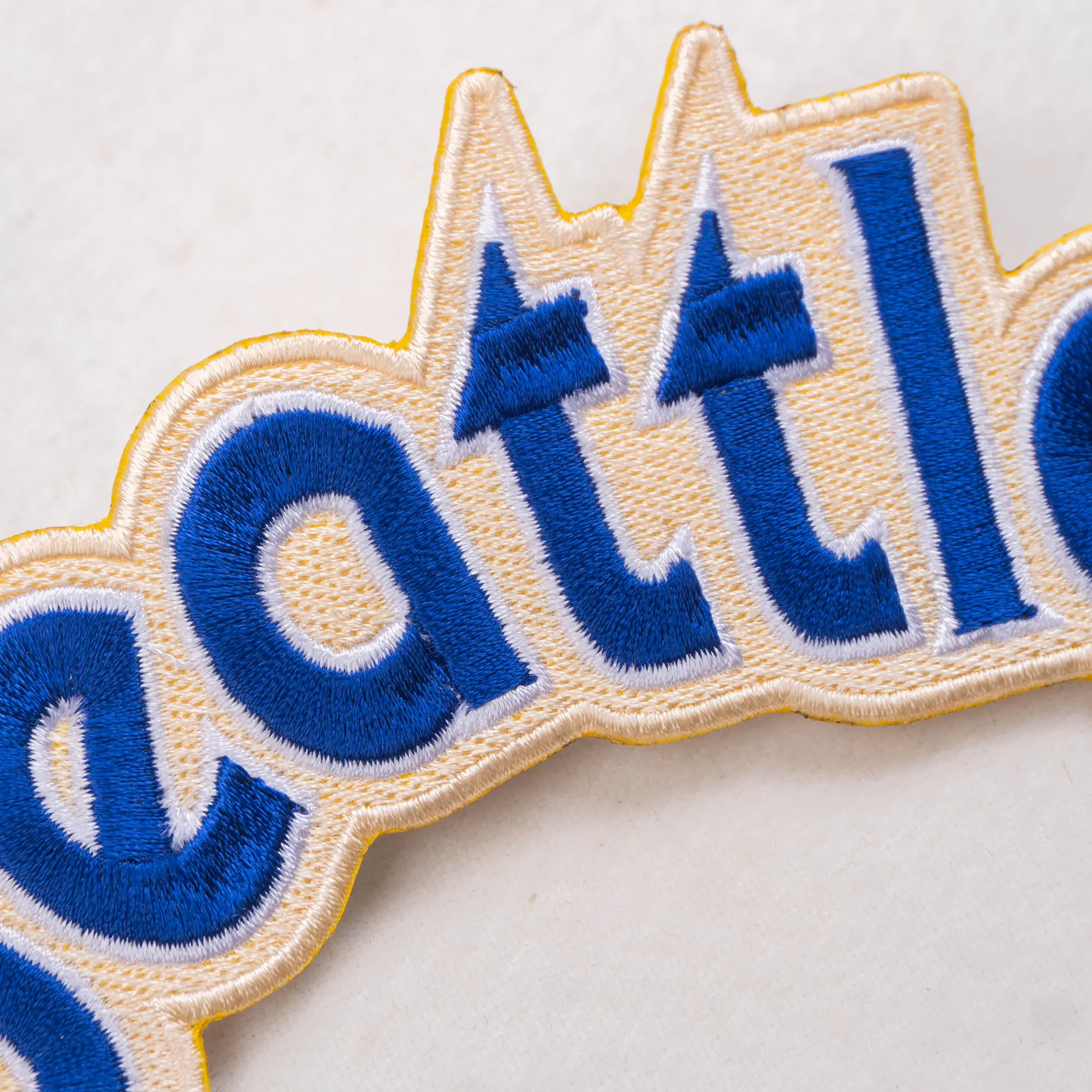 Seattle Mariners vintage wordmark closeup patch