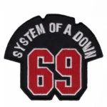 System of a Down 69 Embroidered Patch