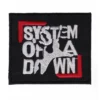 System of a Down Red Accent Patch