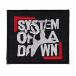 System of a Down Red Accent Patch