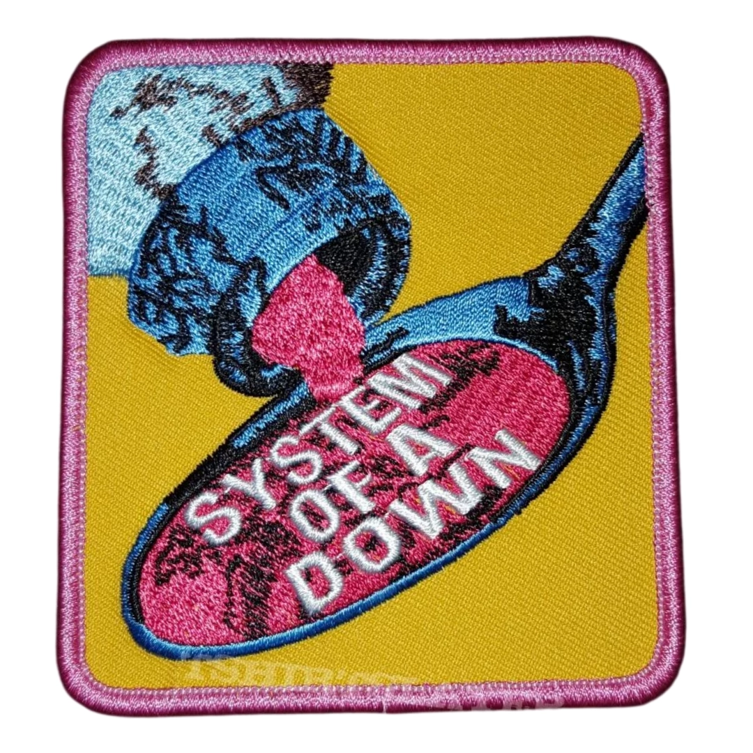 System of a Down Spoon Logo Patch
