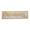 The Lord of the Rings Gold Logo Patch