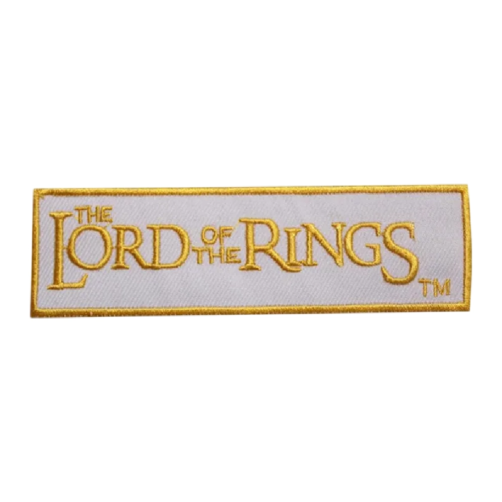 The Lord of the Rings Gold Logo Patch