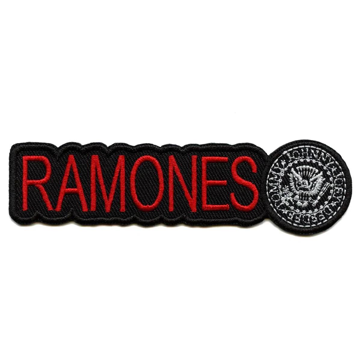 The Ramones Red Band Logo Patch
